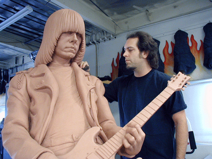 Johnny Ramone Statue